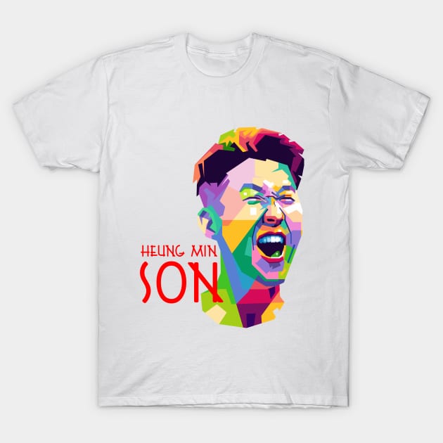 HEUNG MIN SON T-Shirt by erikhermawann22